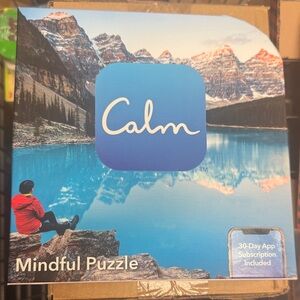Mindful Puzzle - Blue